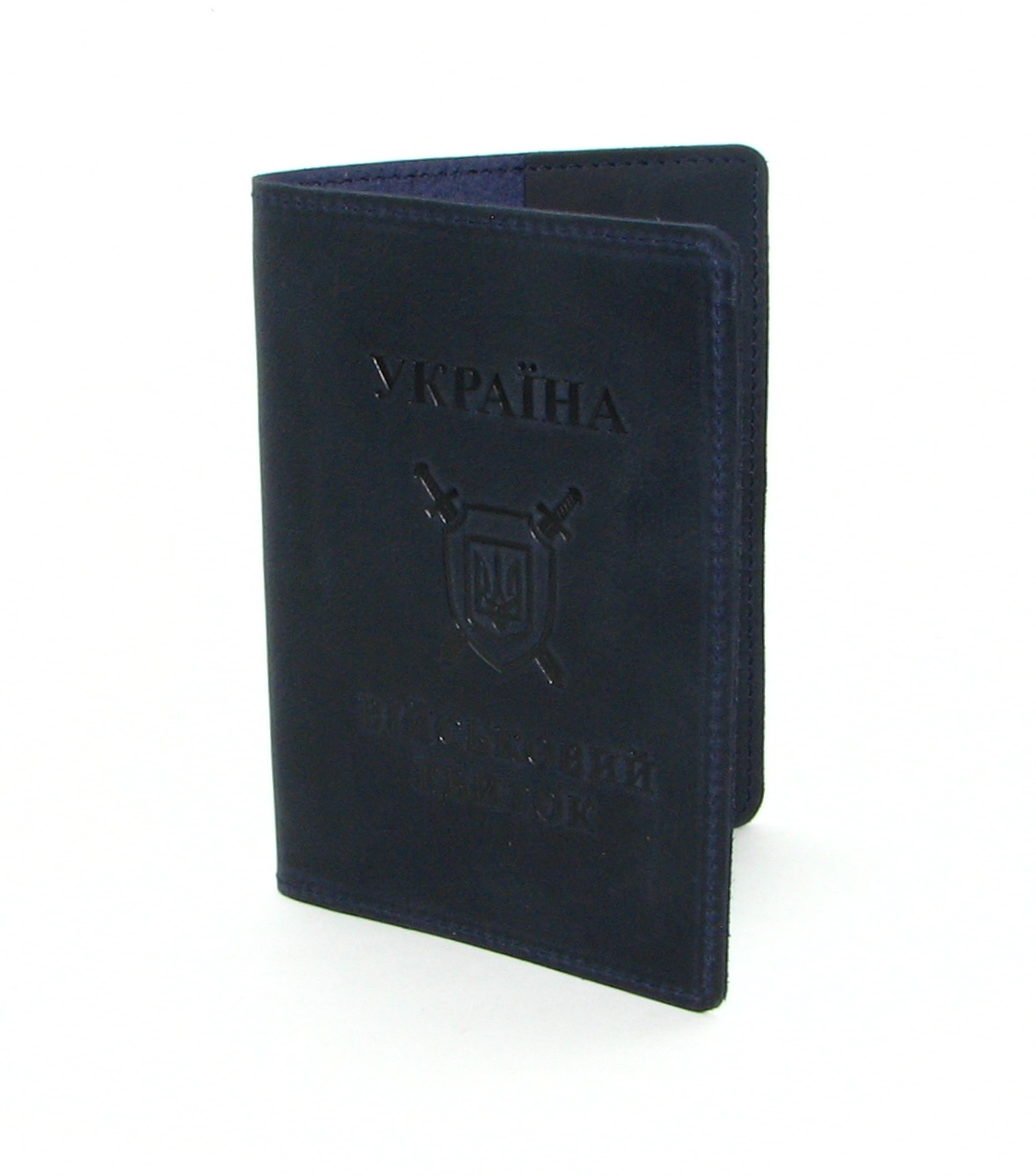 Шкіряна обкладинка на військовий квиток DNK-Military-doc-H-col.K Шкіряна обкладинка на військовий квиток DNK-Military-doc-H-col.K