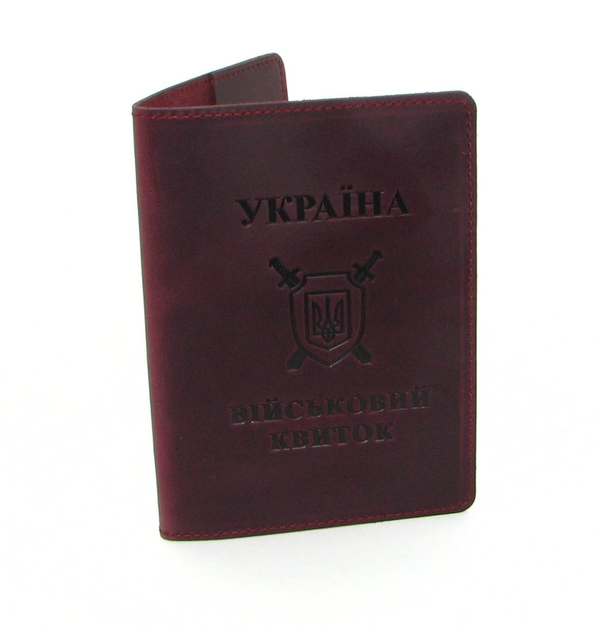 Шкіряна обкладинка на військовий квиток DNK-Military-doc-H-col.L Шкіряна обкладинка на військовий квиток DNK-Military-doc-H-col.L