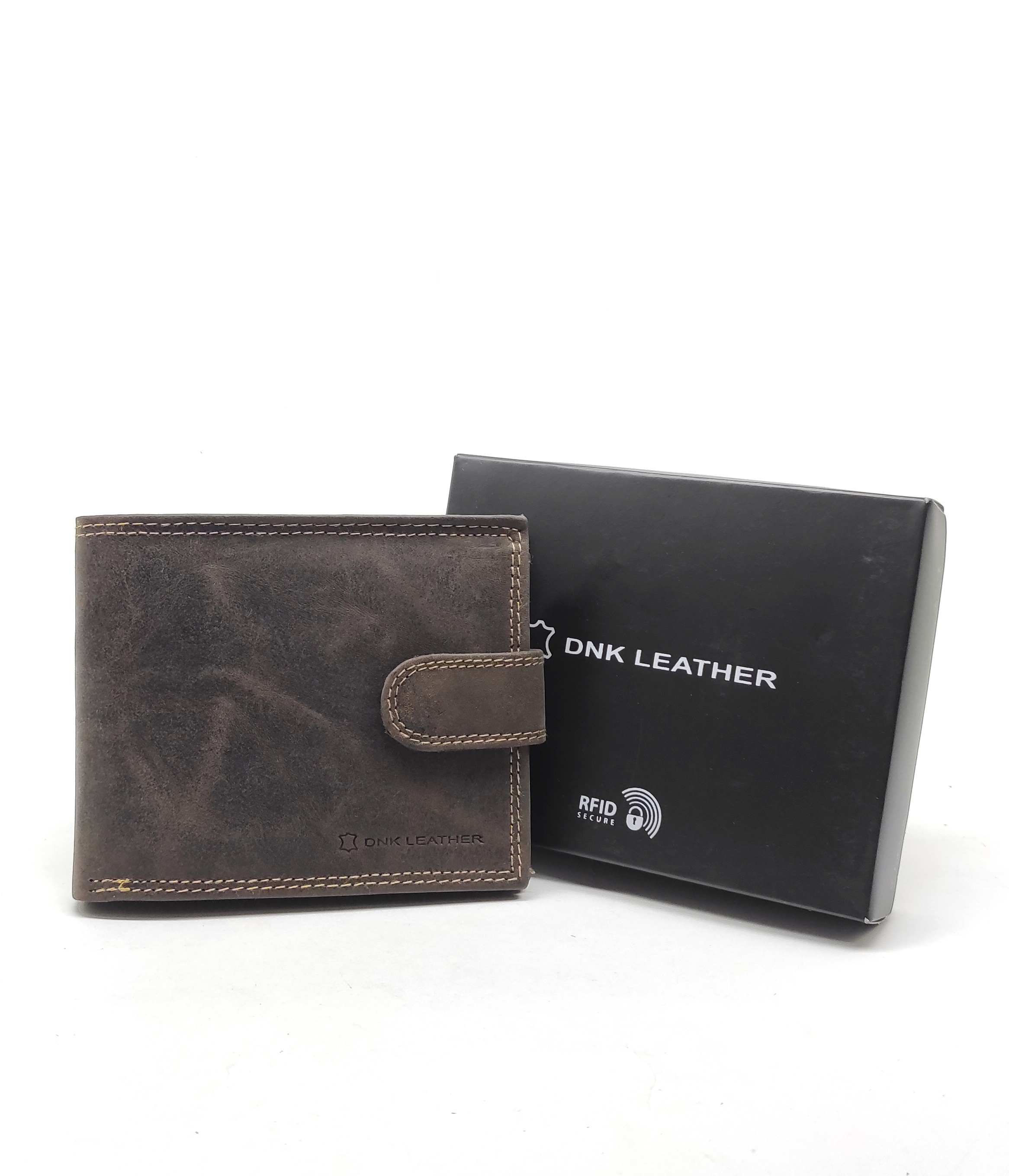 Гаманець чоловічий DNK Leather DNK-N992L-CHM-BROWN коричневий
