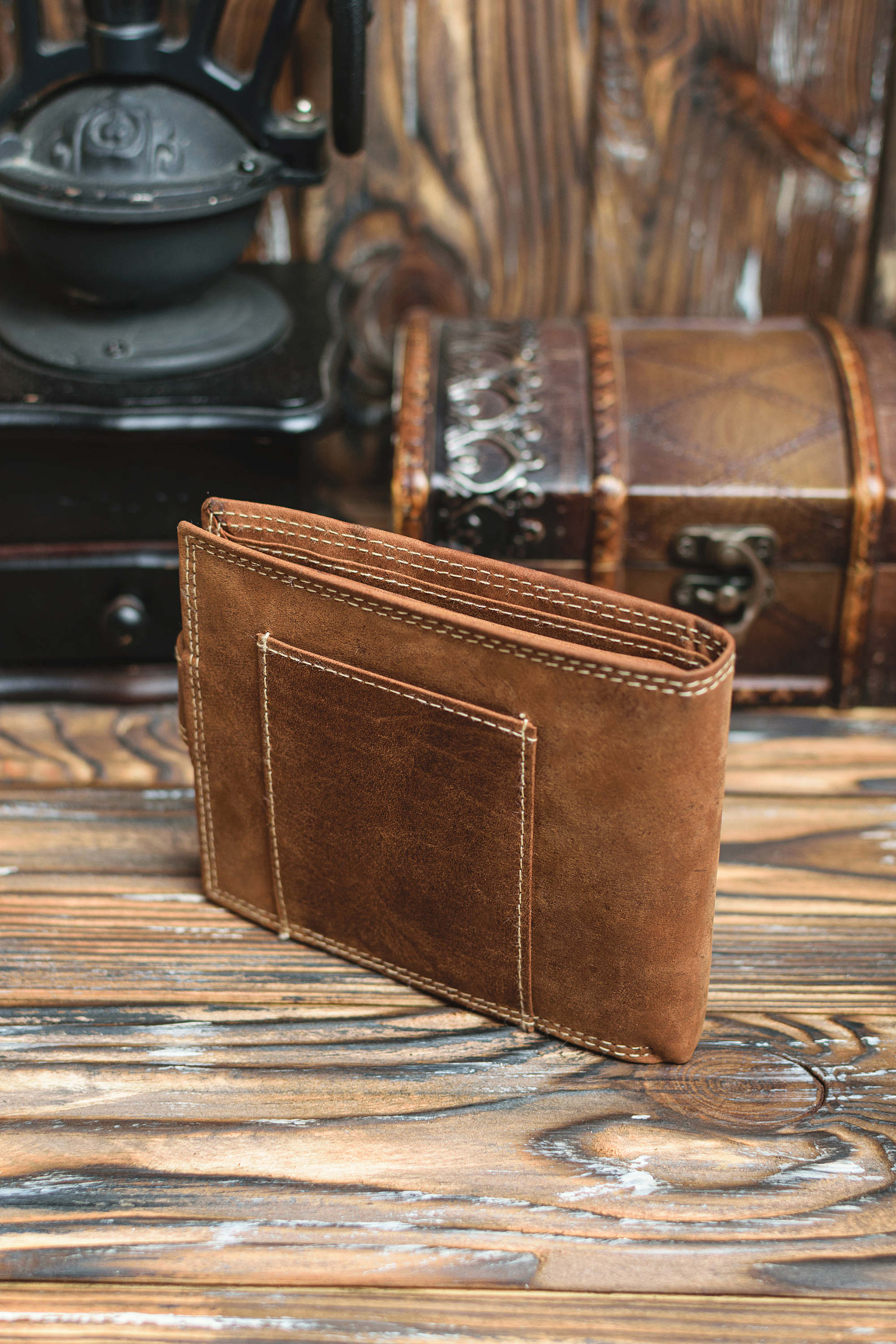 Гаманець чоловічий DNK Leather DNK-N992L-CHM-COGNAC світло-коричневий Гаманець чоловічий DNK Leather DNK-N992L-CHM-COGNAC світло-коричневий
