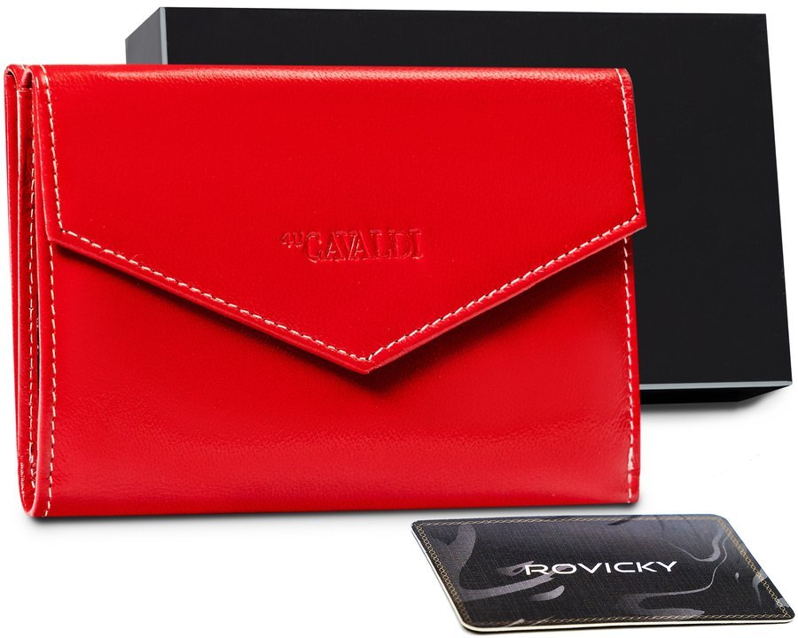 Женский кошелек Cavaldi RD-20-GCL-RED-MULTI