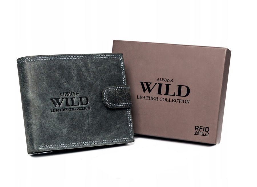 Кошелек мужской Always Wild N992L-P-CHM-BLACK