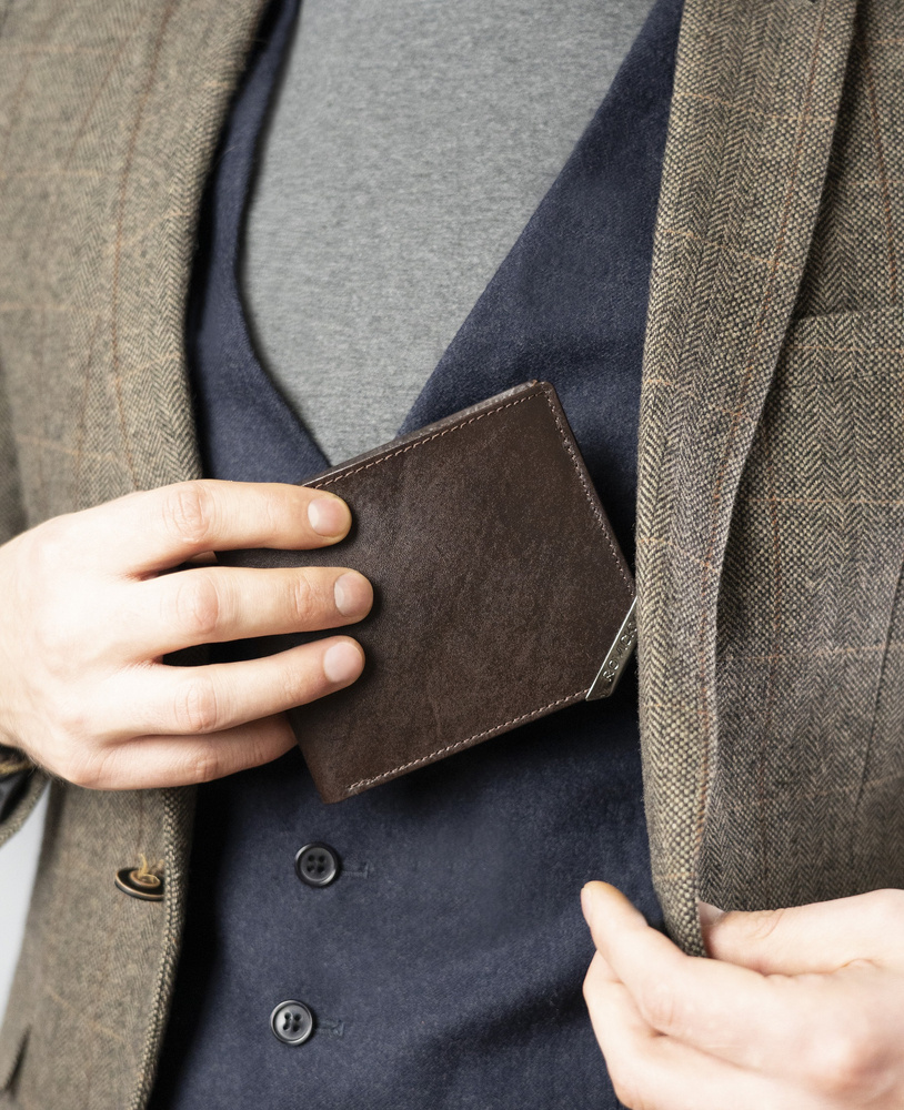 Портмоне мужское Rovicky N993-RVTM-GN-BROWN Портмоне мужское Rovicky N993-RVTM-GN-BROWN