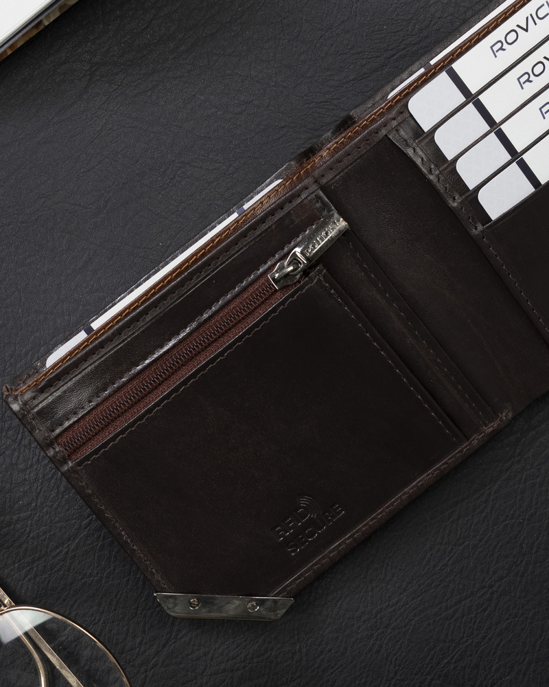 Портмоне мужское Rovicky N993-RVTM-GN-BROWN Портмоне мужское Rovicky N993-RVTM-GN-BROWN