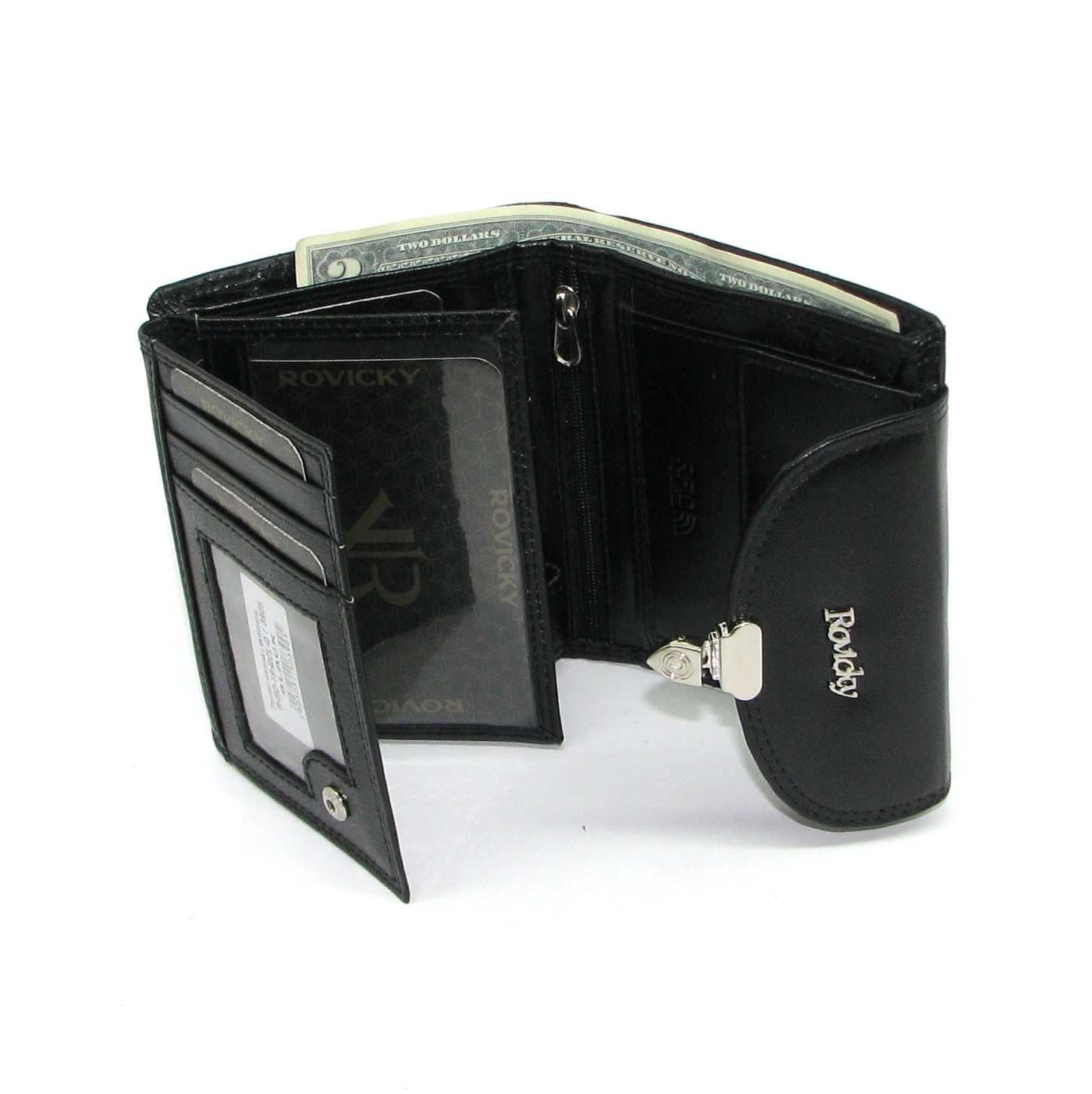 Кошелек женский Rovicky R-RD-19-GCL-Q-BLACK Кошелек женский Rovicky R-RD-19-GCL-Q-BLACK
