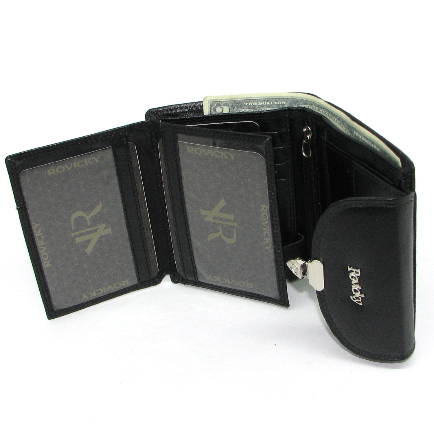 Кошелек женский Rovicky R-RD-19-GCL-Q-BLACK Кошелек женский Rovicky R-RD-19-GCL-Q-BLACK