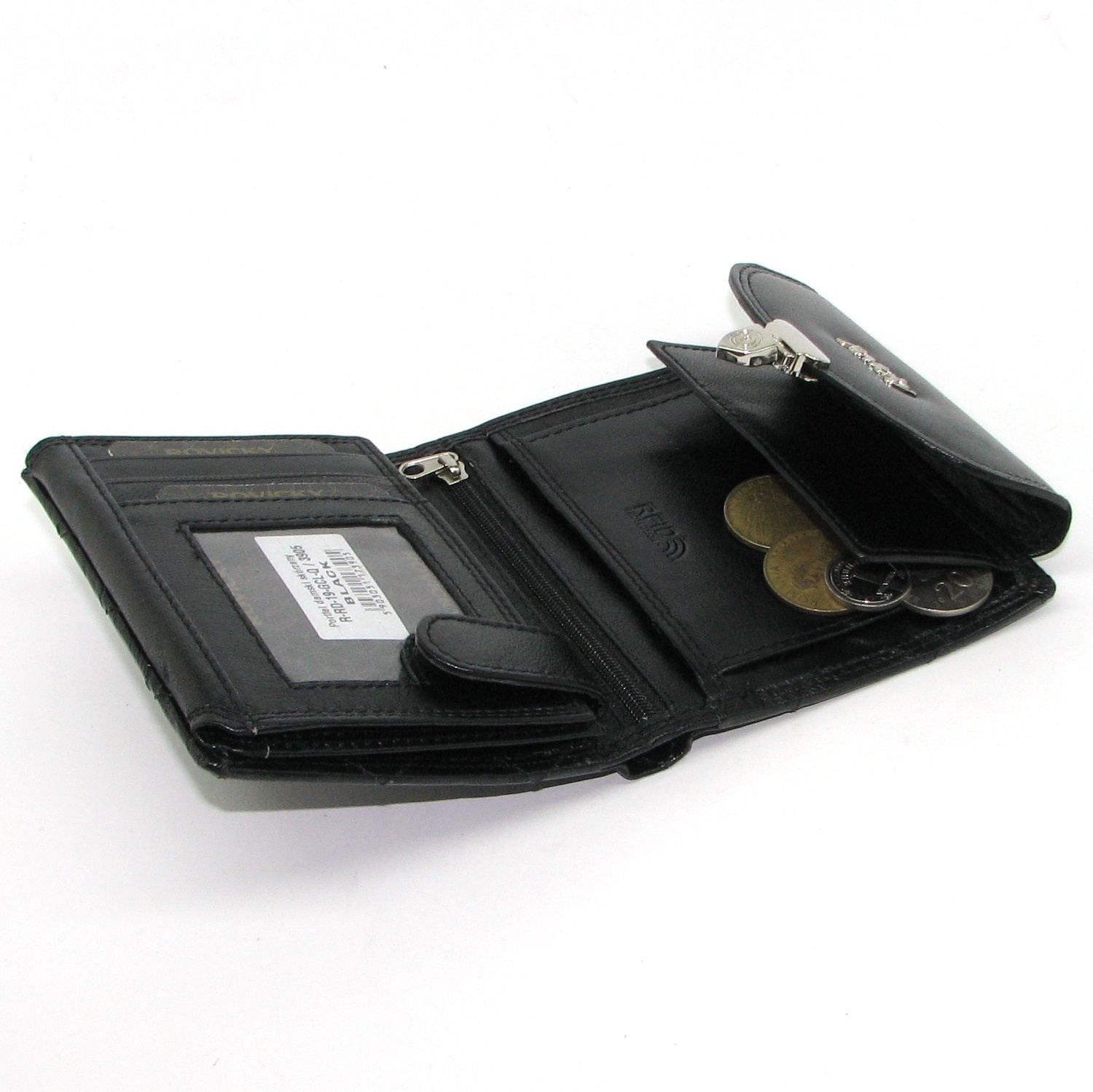 Кошелек женский Rovicky R-RD-19-GCL-Q-BLACK Кошелек женский Rovicky R-RD-19-GCL-Q-BLACK
