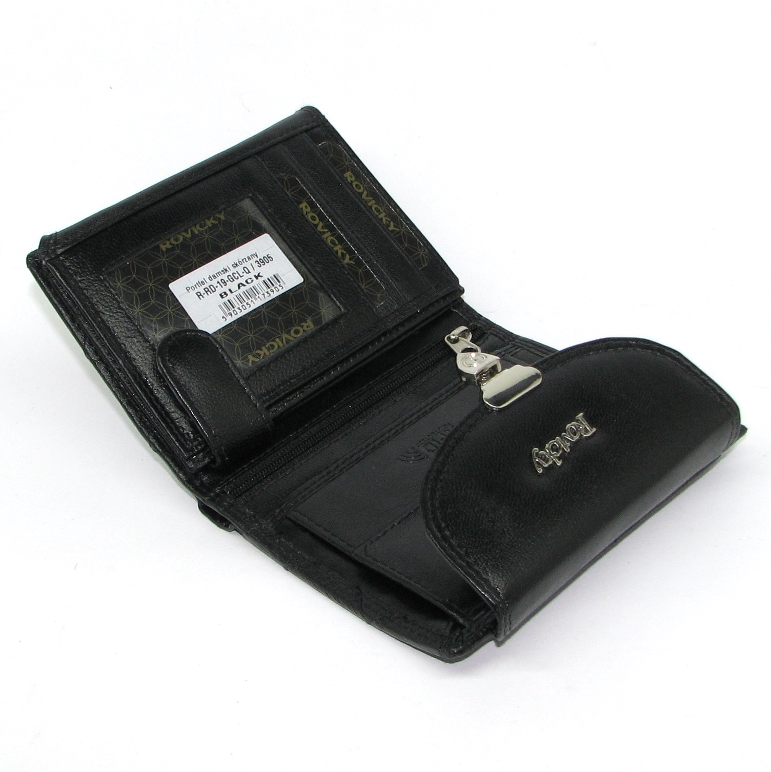 Кошелек женский Rovicky R-RD-19-GCL-Q-BLACK Кошелек женский Rovicky R-RD-19-GCL-Q-BLACK
