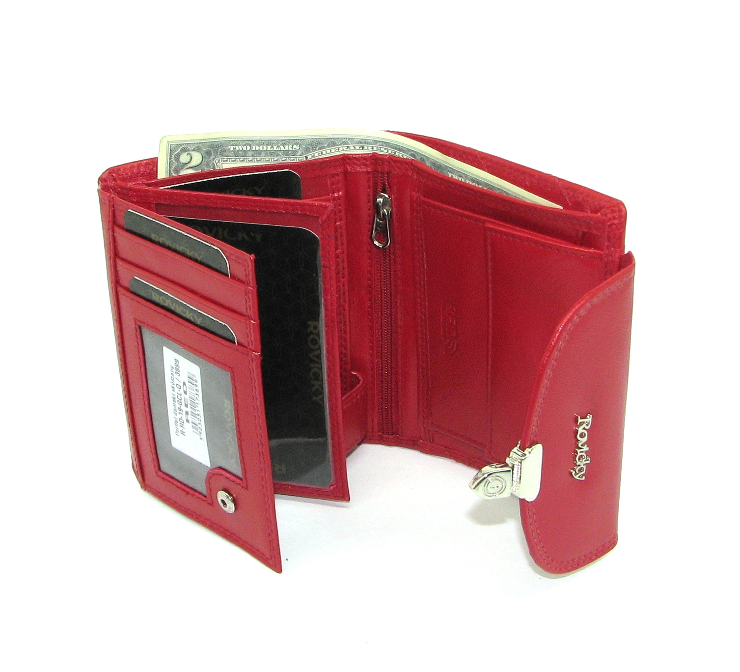 Кошелек женский Rovicky R-RD-19-GCL-Q-RED Кошелек женский Rovicky R-RD-19-GCL-Q-RED
