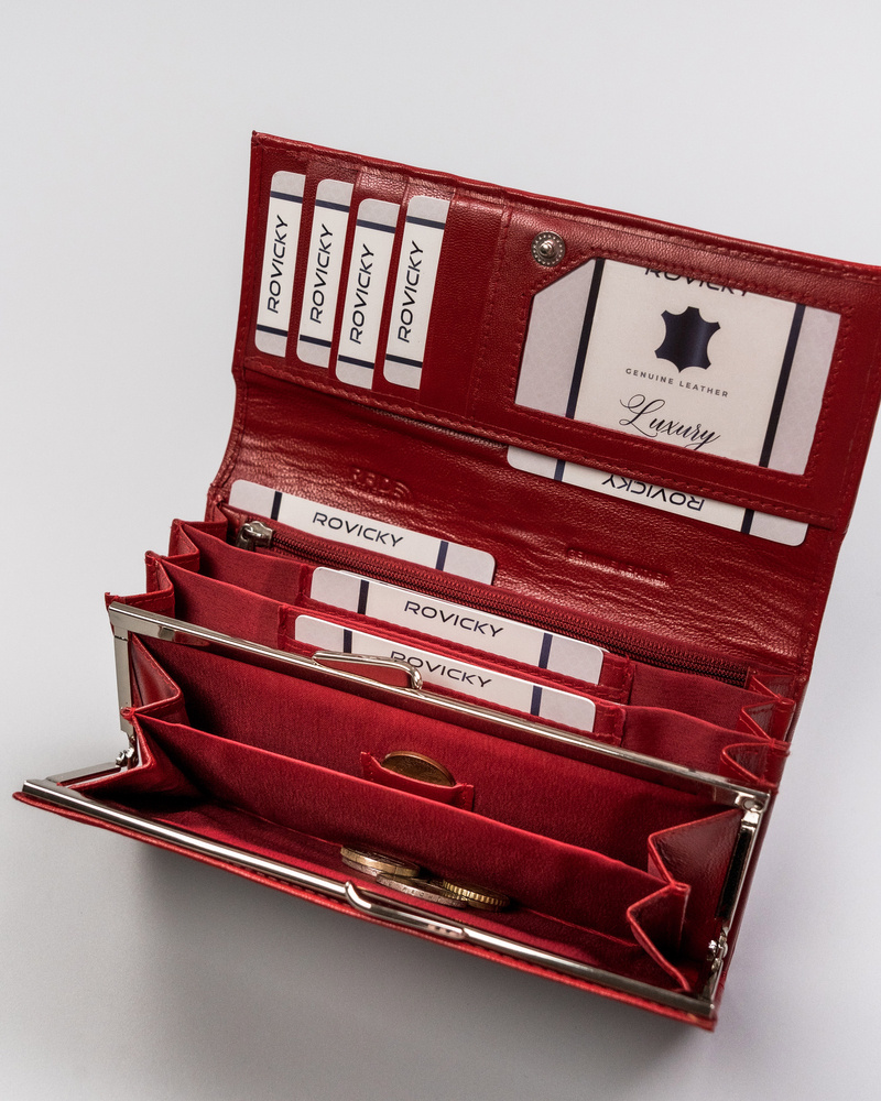 Кошелек женский Rovicky R-RD-35-GCL-RED Кошелек женский Rovicky R-RD-35-GCL-RED