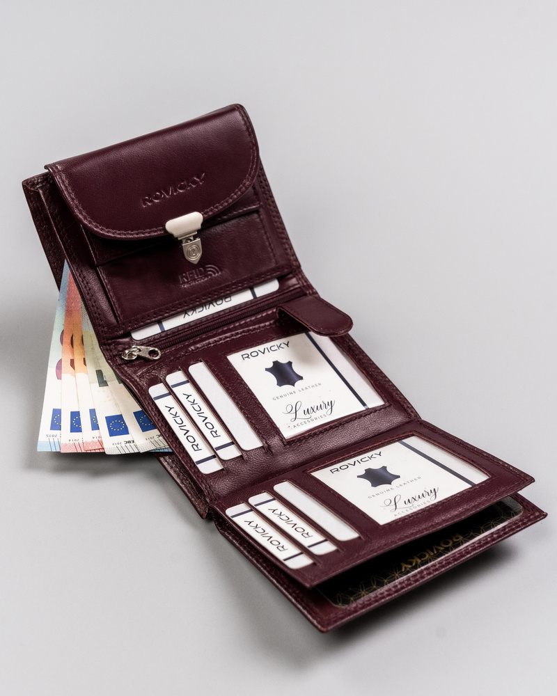 Кошелек женский Rovicky R-RD-39-GCL-PLUM Кошелек женский Rovicky R-RD-39-GCL-PLUM