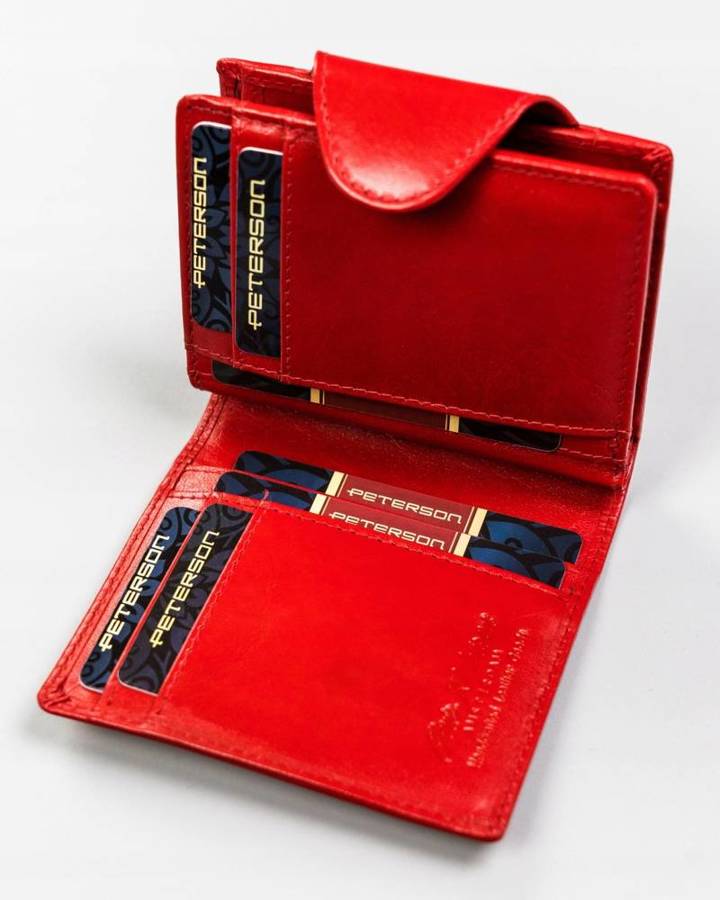 Гаманець жіночий PETERSON PTN-2517-BO-Red Гаманець жіночий PETERSON PTN-2517-BO-Red