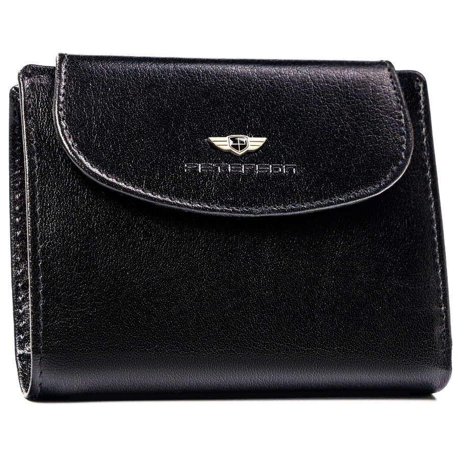 Гаманець жіночий PETERSON PTN-405-BO-Black Гаманець жіночий PETERSON PTN-405-BO-Black
