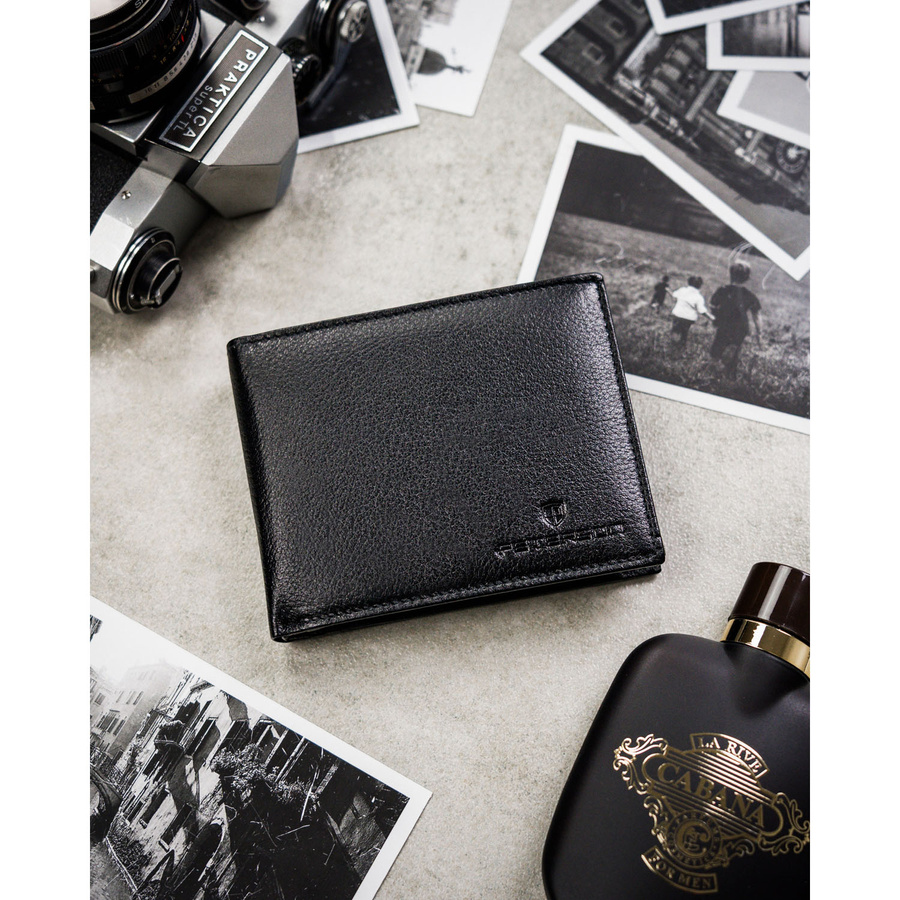 Гаманець чоловічий шкіряний PETERSON PTN-N992-SPDM-Black