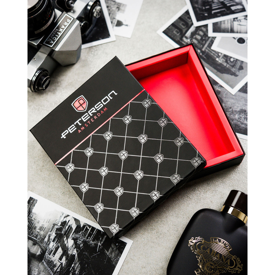 Гаманець чоловічий шкіряний PETERSON PTN-N992-SPDM-Black Гаманець чоловічий шкіряний PETERSON PTN-N992-SPDM-Black