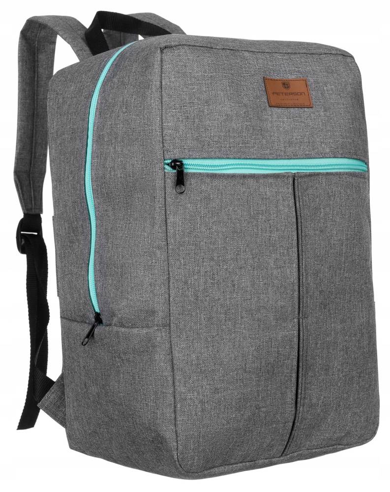 Дорожный рюкзак для ручной клади 40 x 20 x 25 PETERSON PP-GREY-BLUE Дорожный рюкзак для ручной клади 40 x 20 x 25 PETERSON PP-GREY-BLUE