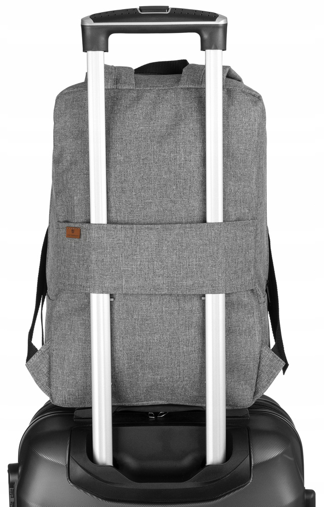 Дорожный рюкзак для ручной клади 40 x 20 x 25 PETERSON PP-GREY-PINK Дорожный рюкзак для ручной клади 40 x 20 x 25 PETERSON PP-GREY-PINK