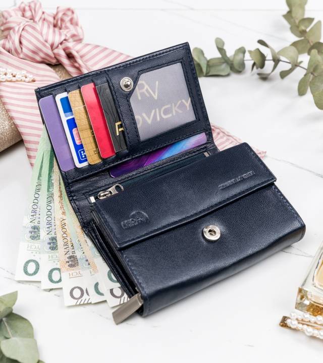 Кошелек женский Cavaldi RD-02-GCL-NAVY Кошелек женский Cavaldi RD-02-GCL-NAVY