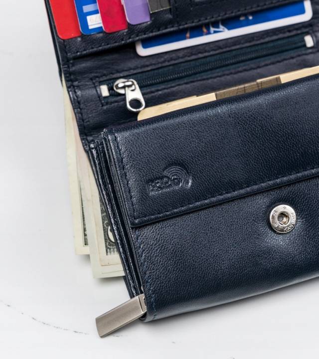 Кошелек женский Cavaldi RD-02-GCL-NAVY Кошелек женский Cavaldi RD-02-GCL-NAVY