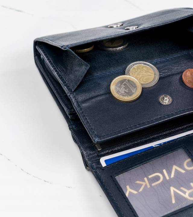 Кошелек женский Cavaldi RD-02-GCL-NAVY Кошелек женский Cavaldi RD-02-GCL-NAVY