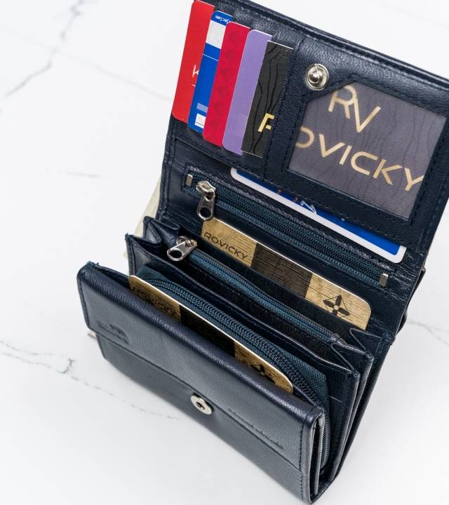 Кошелек женский Cavaldi RD-02-GCL-NAVY Кошелек женский Cavaldi RD-02-GCL-NAVY