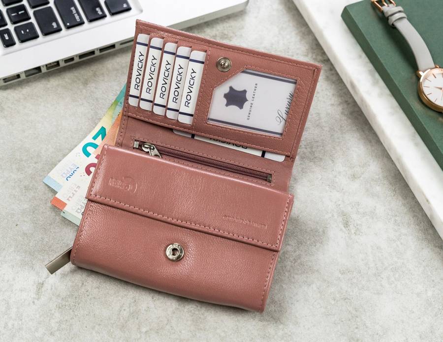 Кошелек женский Cavaldi RD-02-GCL-Woodrose Кошелек женский Cavaldi RD-02-GCL-Woodrose