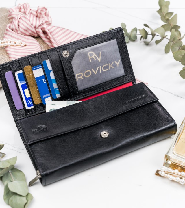Кошелек женский Cavaldi RD-12-GCL-BLACK Кошелек женский Cavaldi RD-12-GCL-BLACK