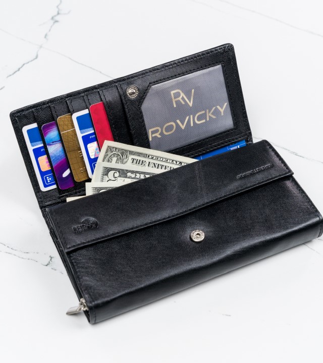 Кошелек женский Cavaldi RD-12-GCL-BLACK Кошелек женский Cavaldi RD-12-GCL-BLACK
