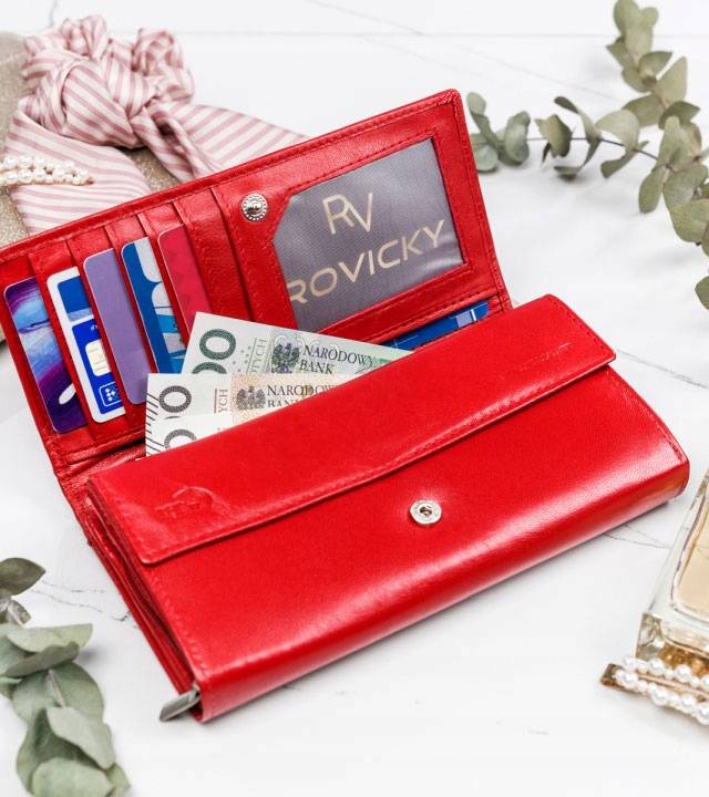 Кошелек женский Cavaldi RD-12-GCL-RED Кошелек женский Cavaldi RD-12-GCL-RED