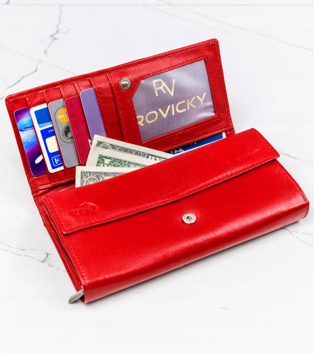 Кошелек женский Cavaldi RD-12-GCL-RED Кошелек женский Cavaldi RD-12-GCL-RED