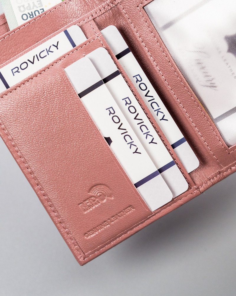 Кошелек женский Cavaldi RD-18-GCL-Woodrose Кошелек женский Cavaldi RD-18-GCL-Woodrose
