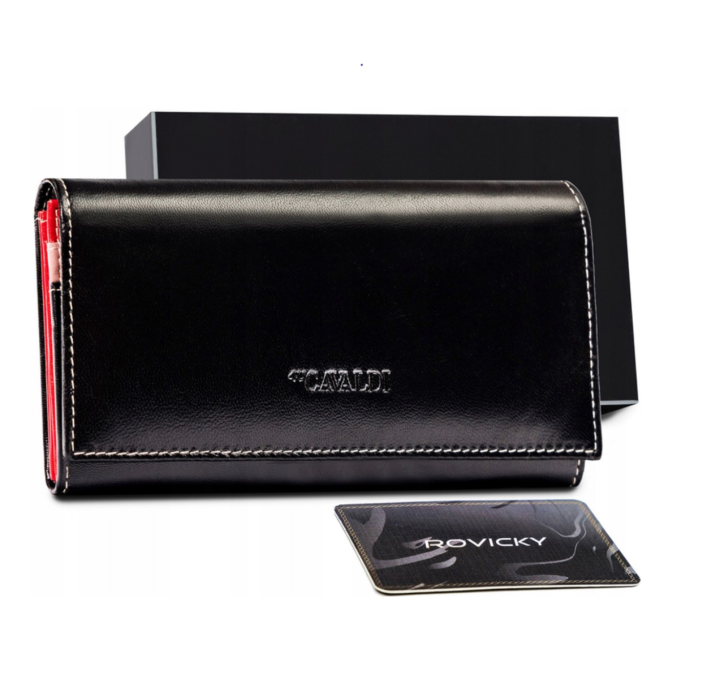 Кошелек женский Cavaldi RD-23-GCL-Black-Multy