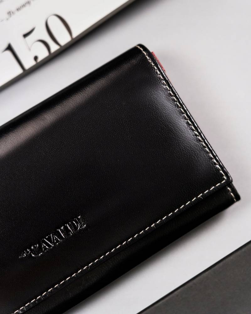 Кошелек женский Cavaldi RD-23-GCL-Black-Multy Кошелек женский Cavaldi RD-23-GCL-Black-Multy