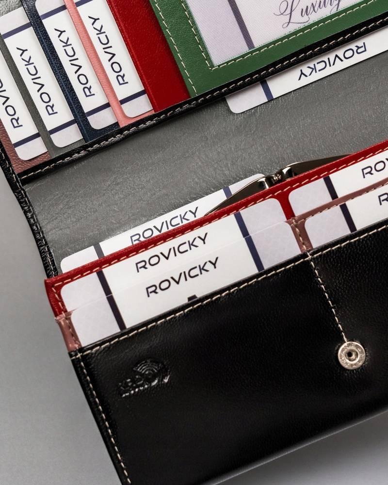 Кошелек женский Cavaldi RD-23-GCL-Black-Multy Кошелек женский Cavaldi RD-23-GCL-Black-Multy