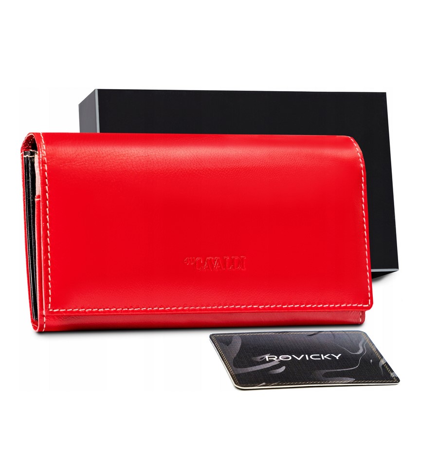 Кошелек женский Cavaldi RD-23-GCL-Red-Multy