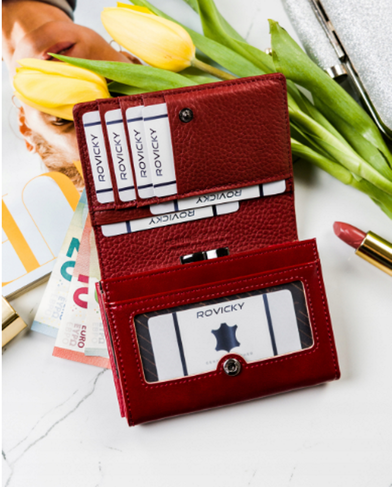 Кошелек женский MALEDIVES M-P30-20-RED Кошелек женский MALEDIVES M-P30-20-RED
