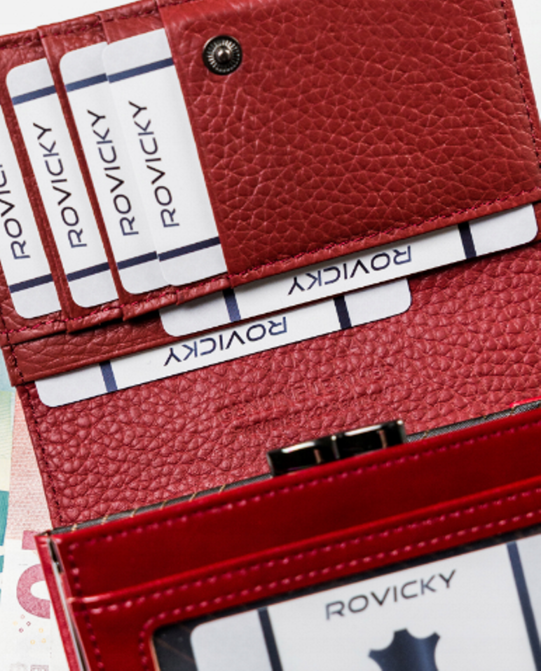 Кошелек женский MALEDIVES M-P30-20-RED Кошелек женский MALEDIVES M-P30-20-RED