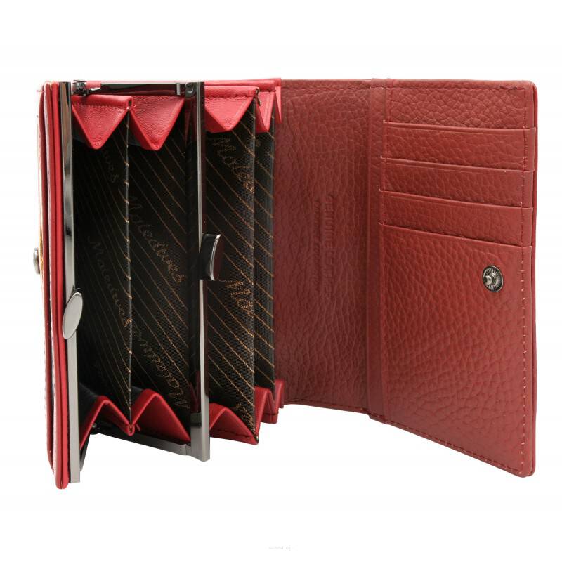 Кошелек женский MALEDIVES M-P30-20-RED Кошелек женский MALEDIVES M-P30-20-RED