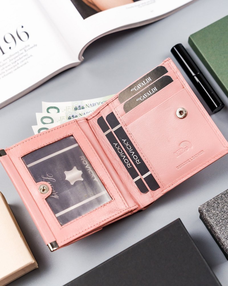 Кошелек женский Cavaldi RD-16-GCL-SALMON Кошелек женский Cavaldi RD-16-GCL-SALMON