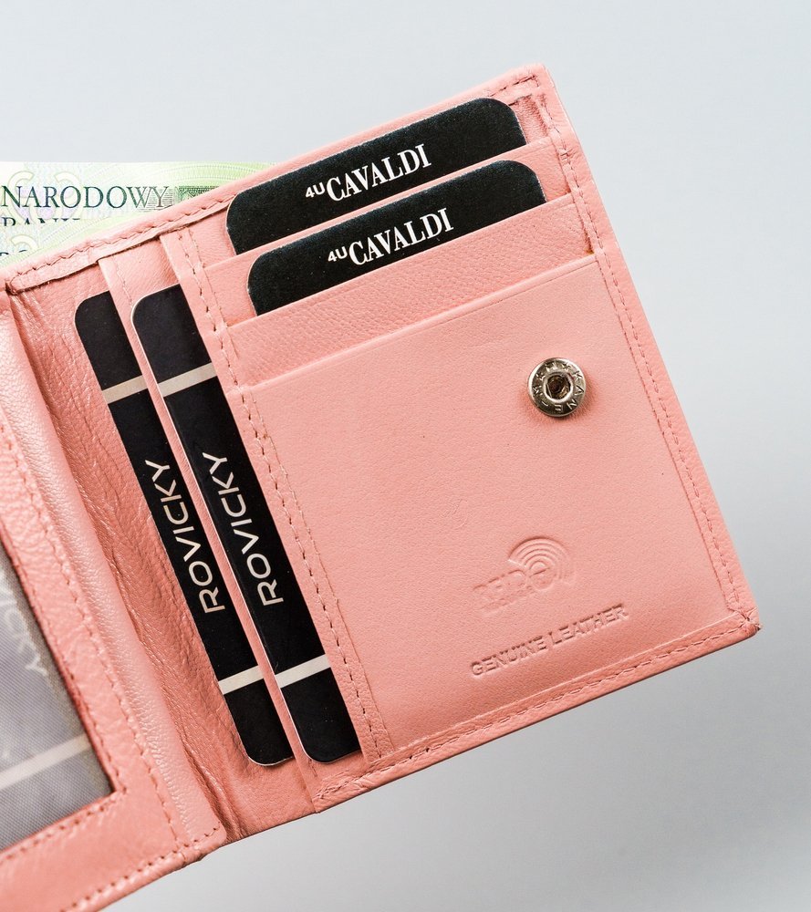 Кошелек женский Cavaldi RD-16-GCL-SALMON Кошелек женский Cavaldi RD-16-GCL-SALMON