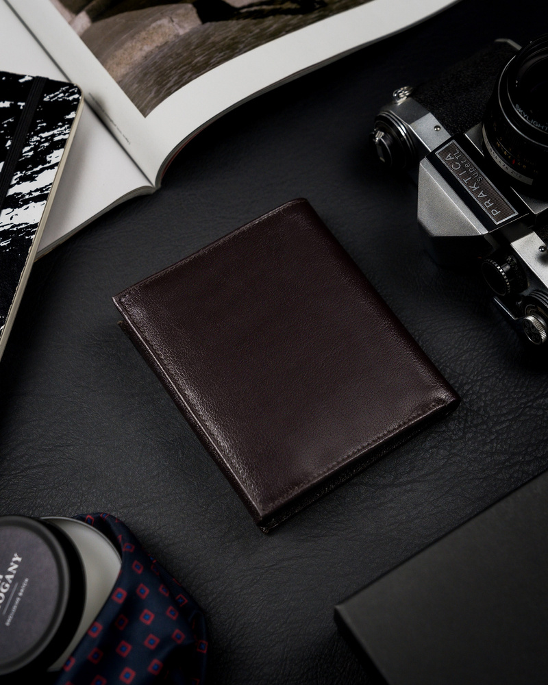 Кошелек мужской Rovicky 1552-03-BOR-BROWN-BLK Кошелек мужской Rovicky 1552-03-BOR-BROWN-BLK