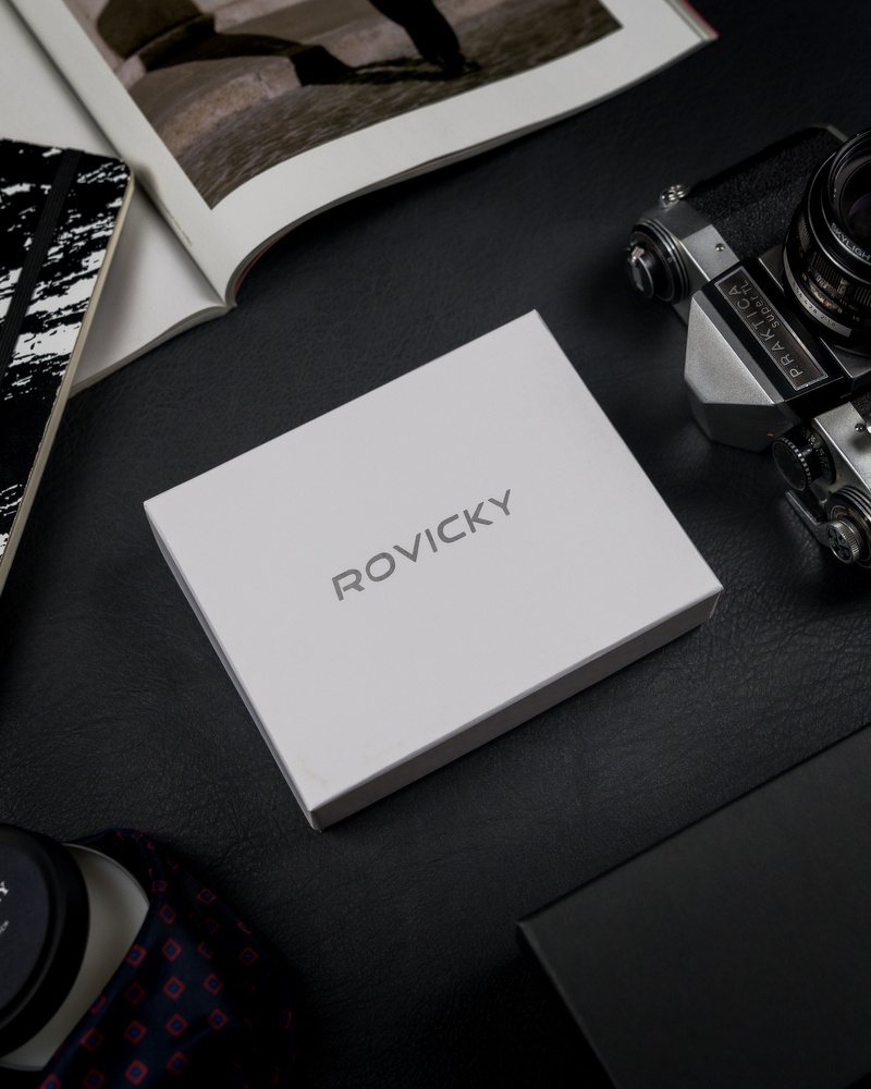 Кошелек мужской Rovicky 1552-03-BOR-BROWN-BLK Кошелек мужской Rovicky 1552-03-BOR-BROWN-BLK
