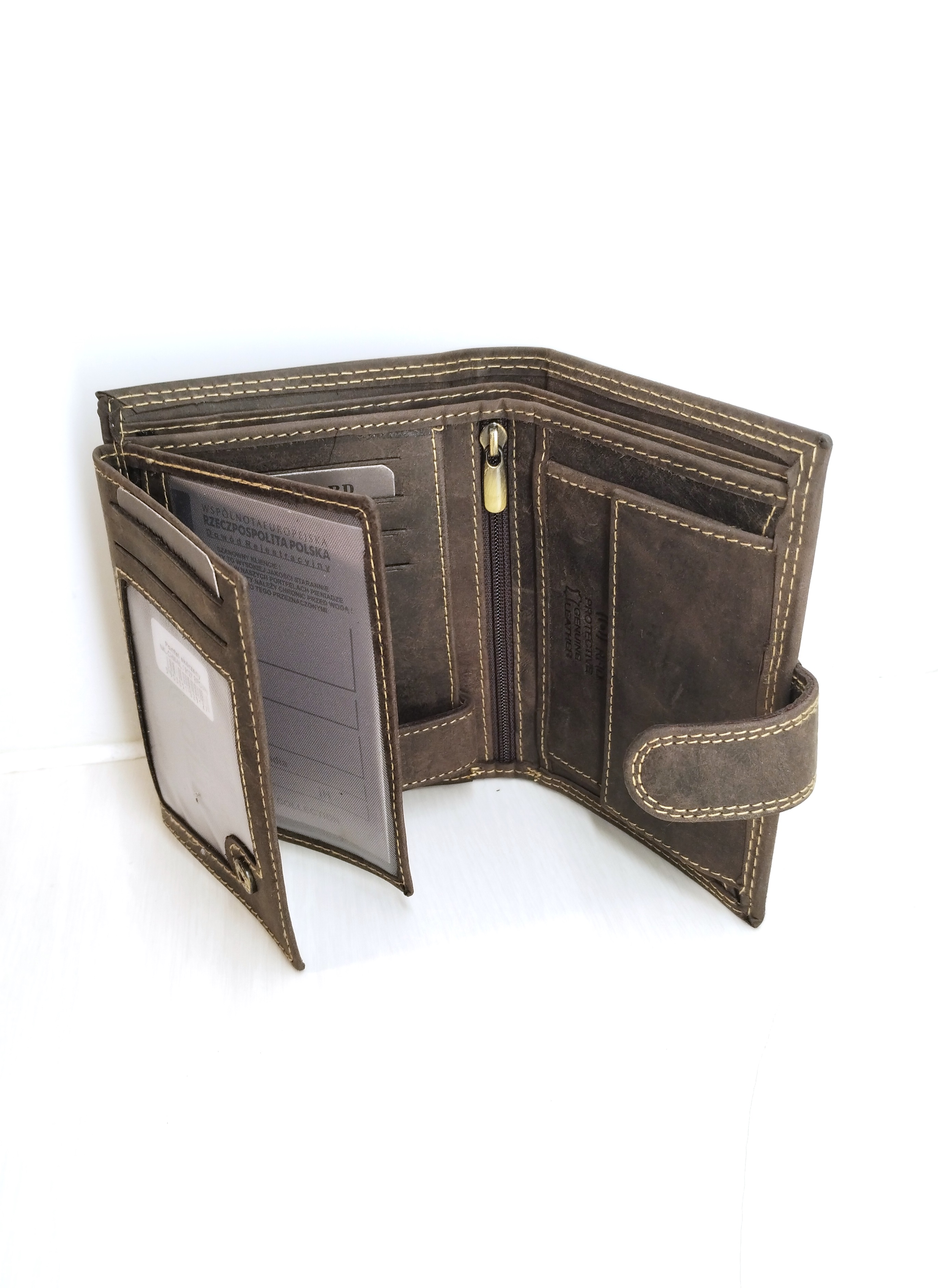 Гаманець чоловічий шкіряний DNK Leather DNK-N4L-CHM коричневий Гаманець чоловічий шкіряний DNK Leather DNK-N4L-CHM коричневий