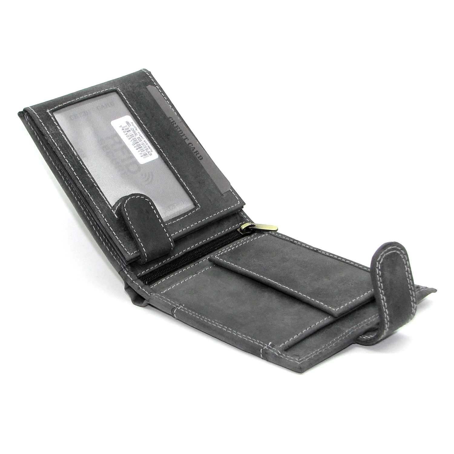 Кошелек мужской DNK Leather N992L-CHM черный Кошелек мужской DNK Leather N992L-CHM черный