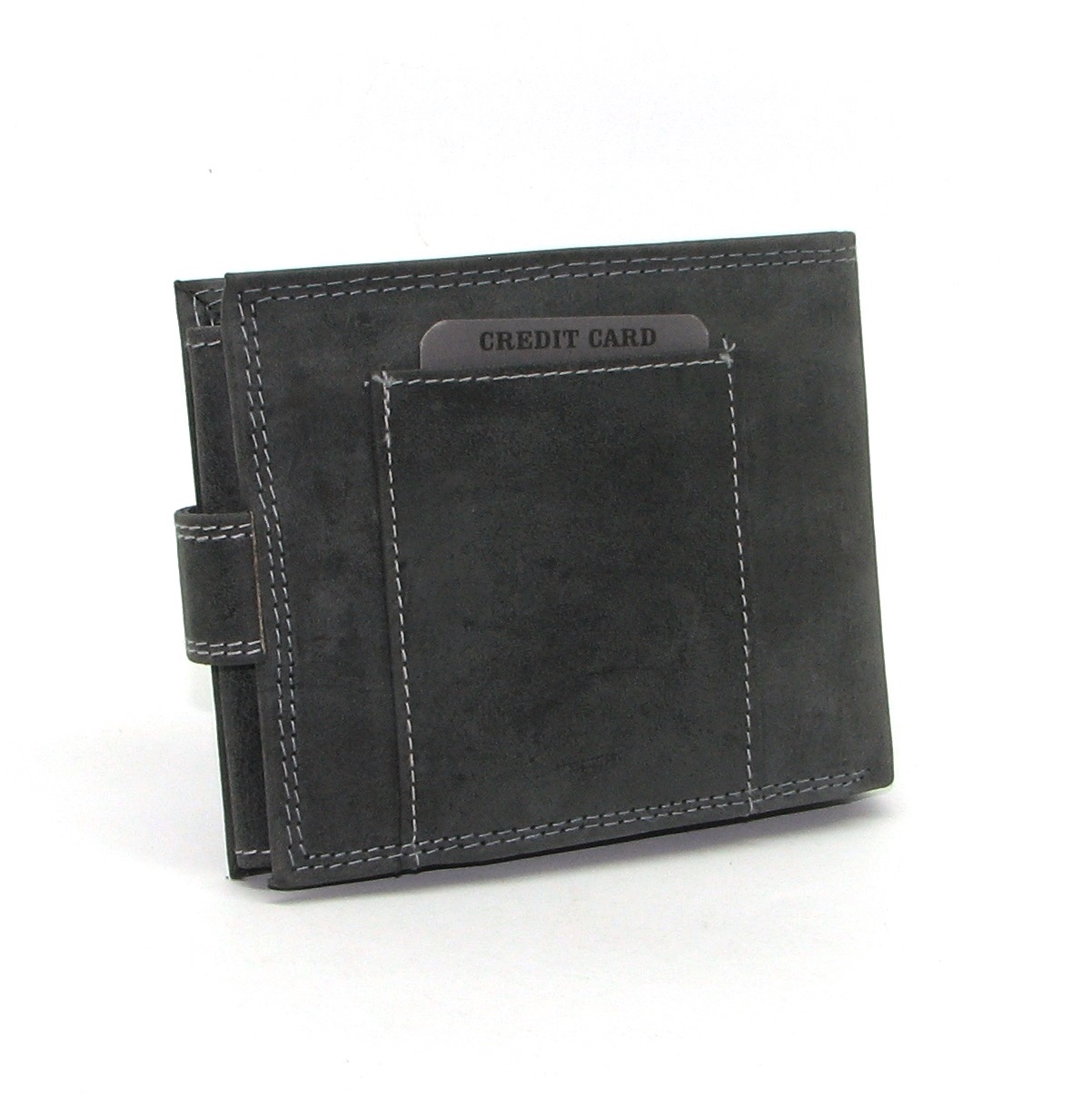 Кошелек мужской DNK Leather N992L-CHM черный Кошелек мужской DNK Leather N992L-CHM черный