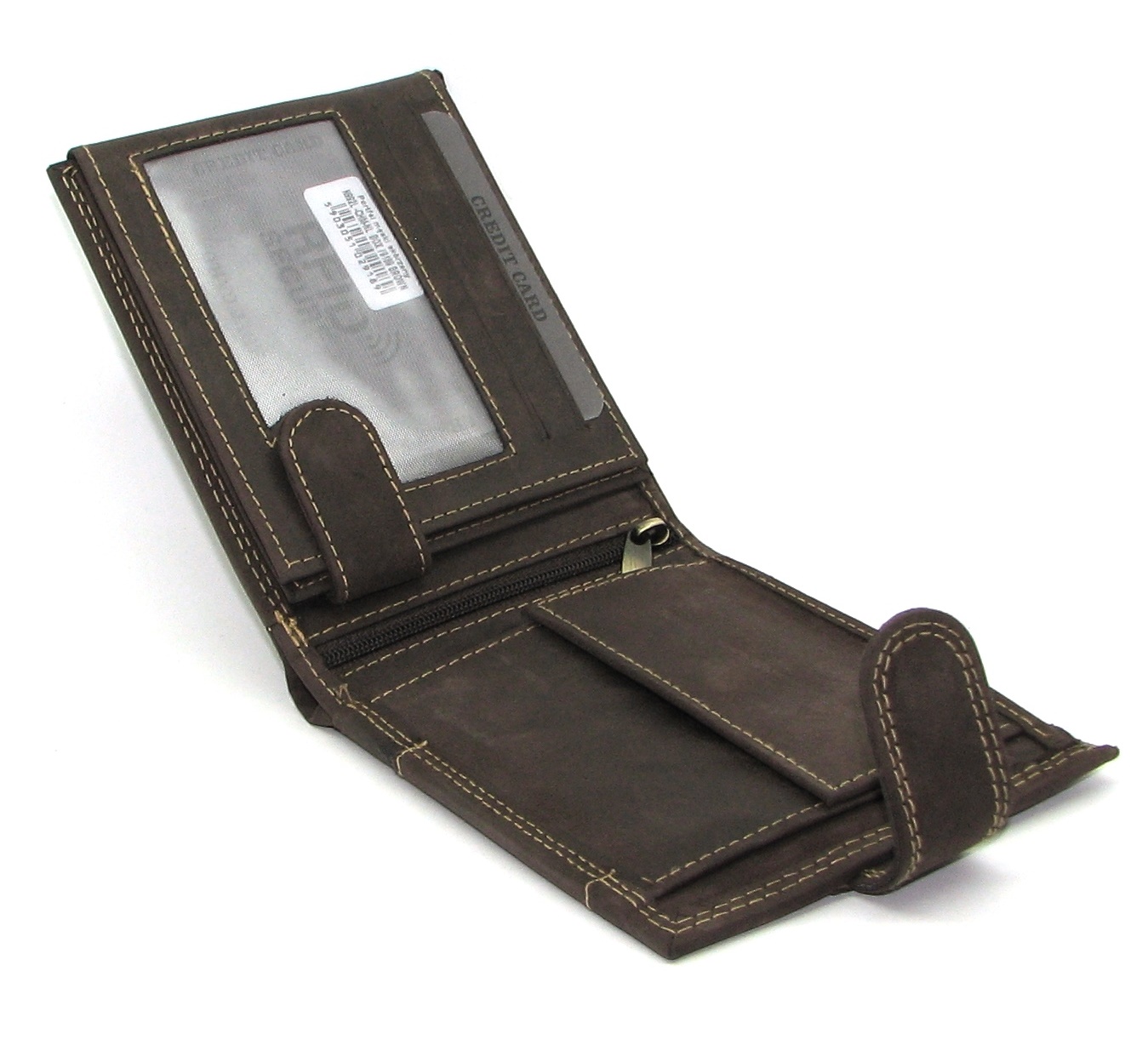 Кошелек мужской DNK Leather N992L-CHM-P коричневый Кошелек мужской DNK Leather N992L-CHM-P коричневый