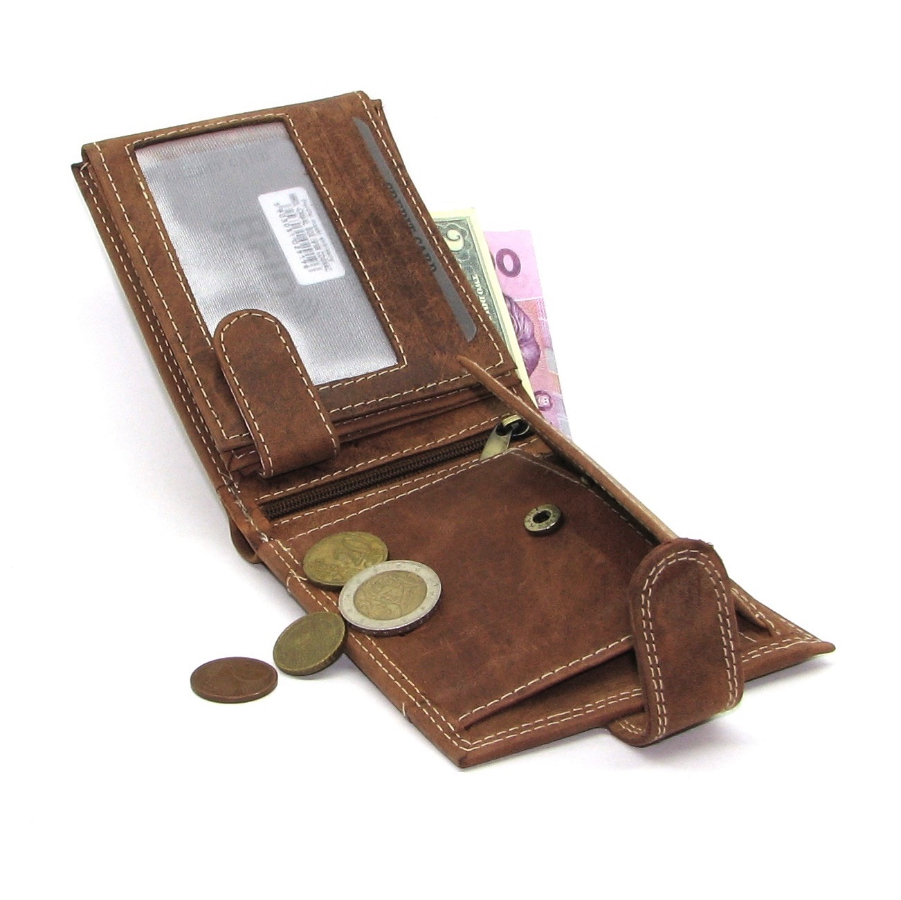 Кошелек мужской DNK Leather N992L-CHM-P светло-коричневый Кошелек мужской DNK Leather N992L-CHM-P светло-коричневый