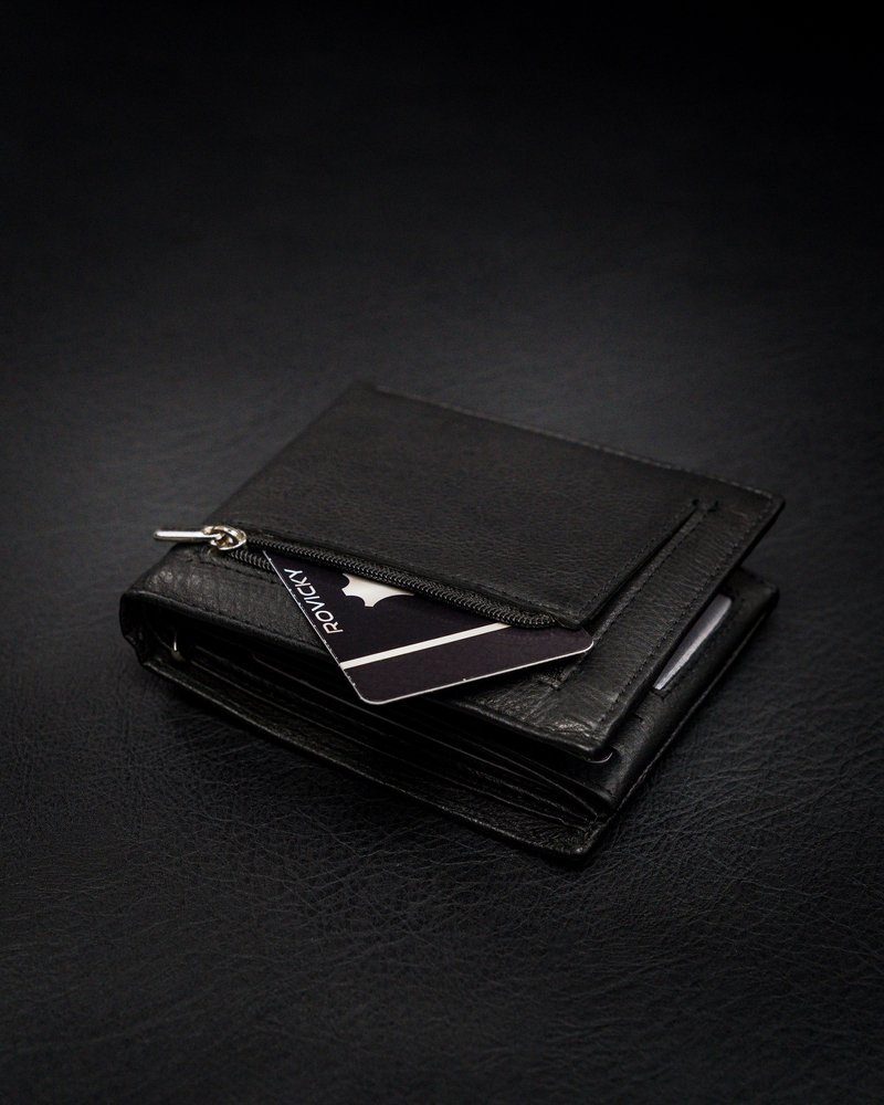 Кошелек мужской Rovicky N992-PZ-CCR-BLACK Кошелек мужской Rovicky N992-PZ-CCR-BLACK