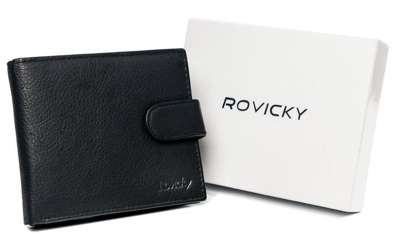 Кошелек мужской Rovicky N992L-PZ-CCR-BLACK