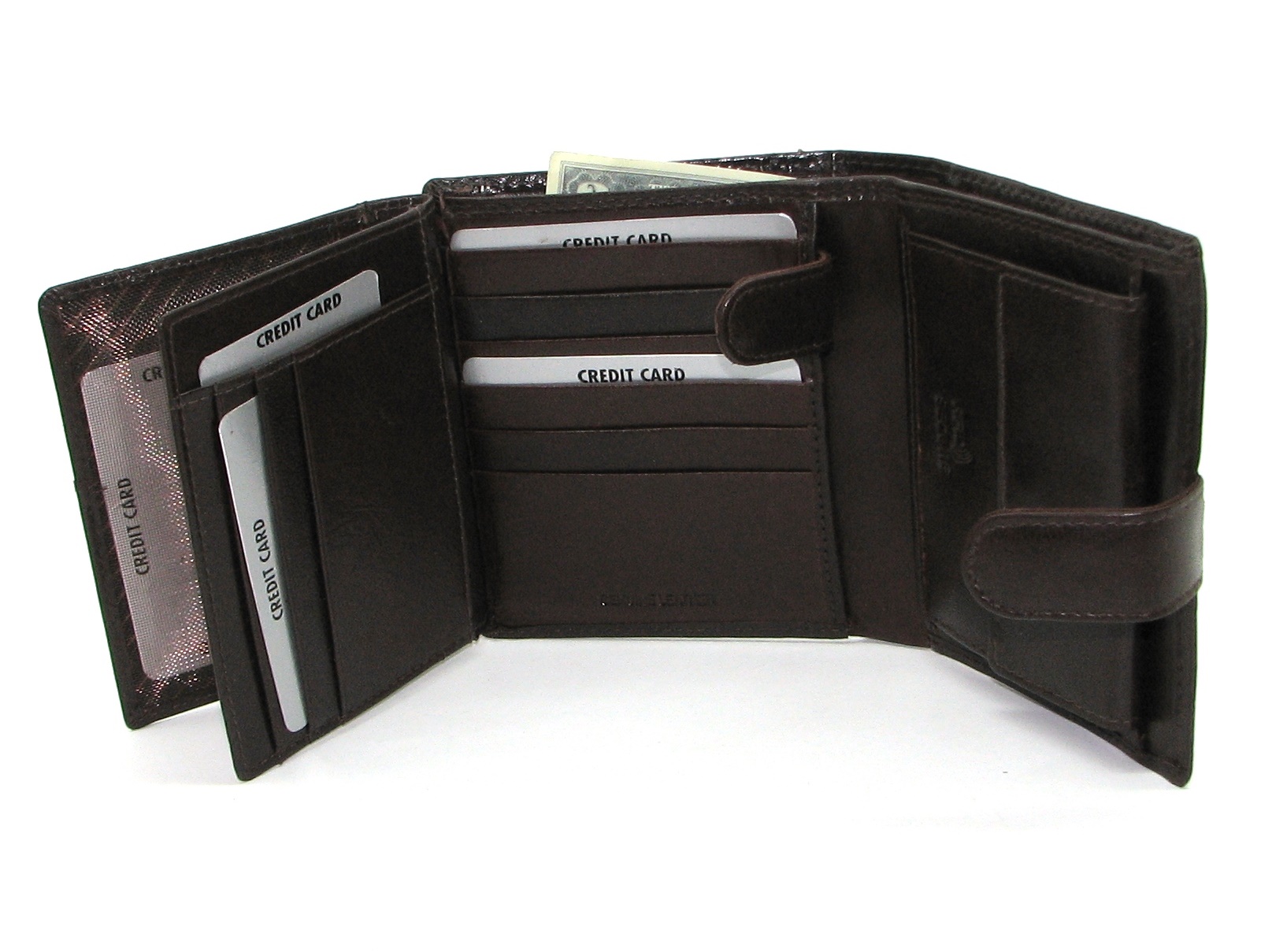 Кошелек мужской Rovicky PC-102L-BAR-BROWN Кошелек мужской Rovicky PC-102L-BAR-BROWN